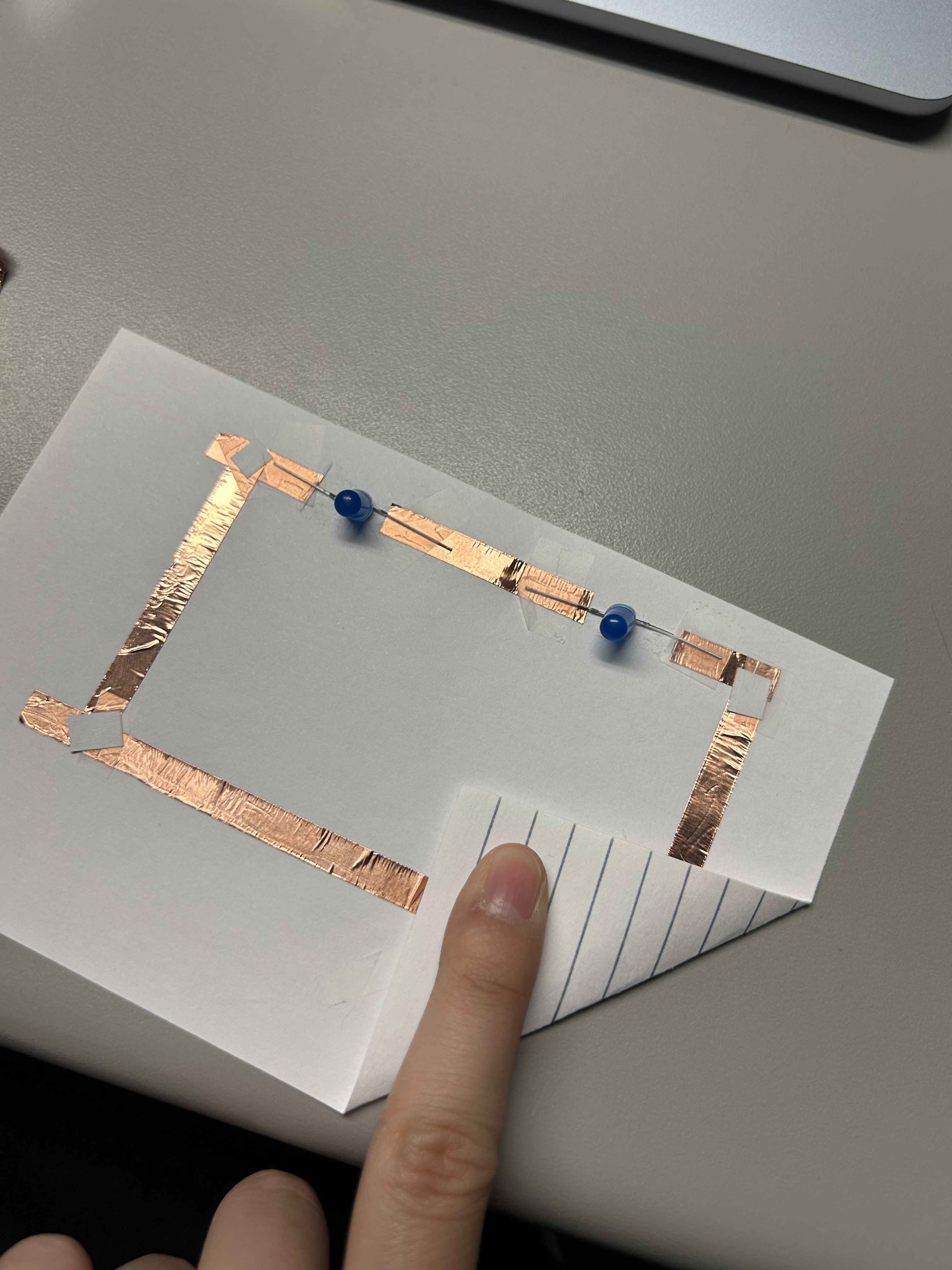 I went onto the next one and created series circuit, and that also did not work first try.