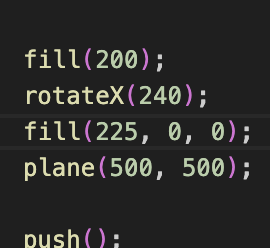 This is the code of the changed colour.