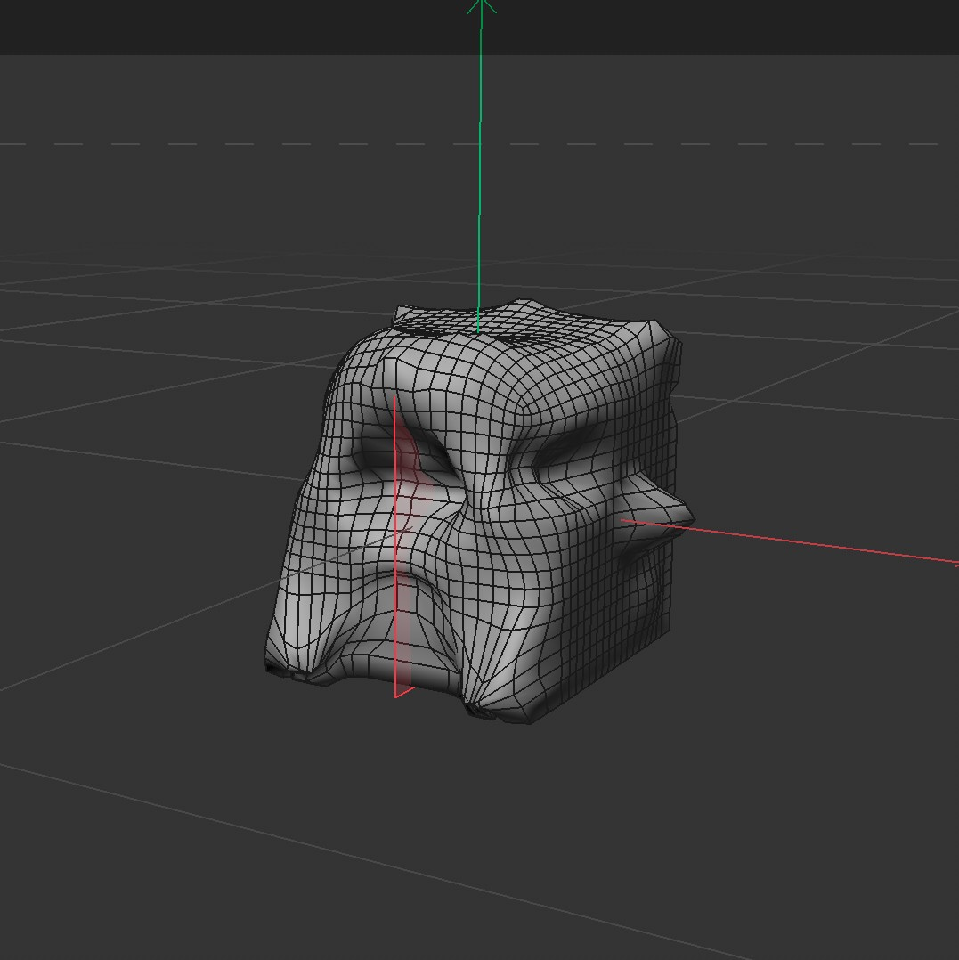 This was in the fifth tutorial video, where I used the sculpt feature on Cinema 4D, and the different options that came along with it.